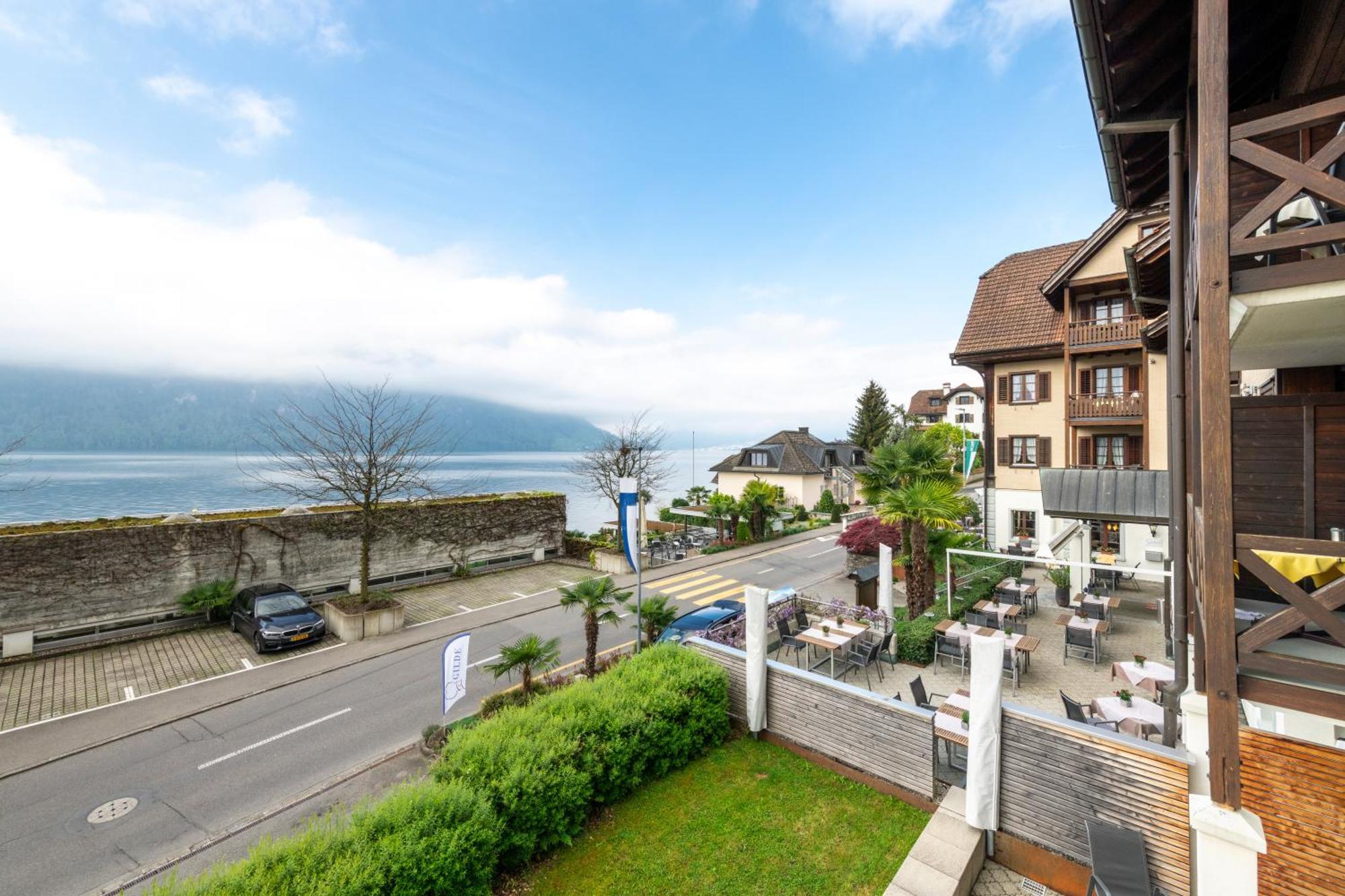 See & Wellnesshotel Gerbi Weggis Exterior photo
